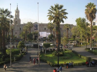 アルマス広場とカテドラル