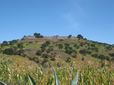 丘上のクントゥルワシ遺跡