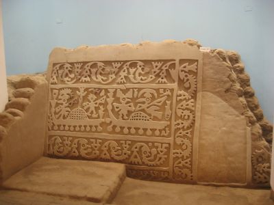トゥクメ遺跡の壁画