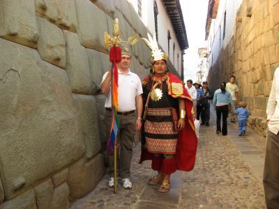クスコ、インカ皇帝衣装