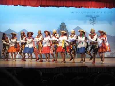 ペルー伝統の民族舞踏