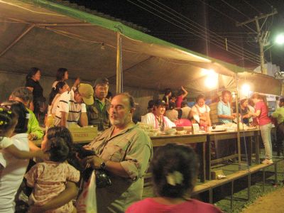 豊年祭り、沖縄名物の屋台