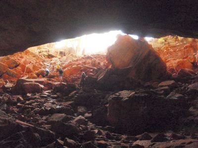 ラパ・ドーセ洞窟の鍾乳洞