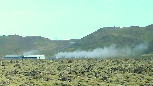 アイスランドの地熱発電所
